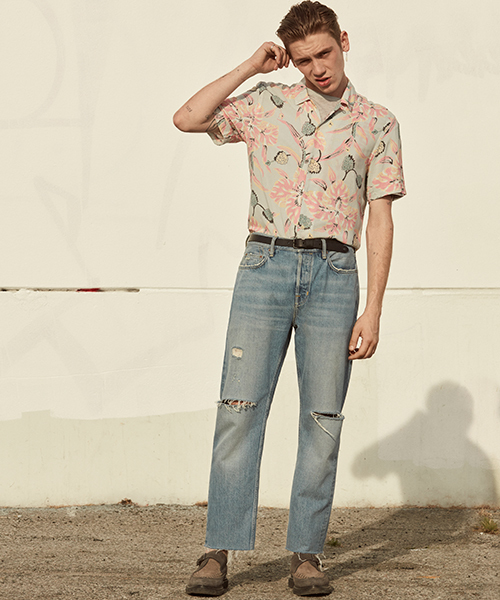 ALLSAINTS（オールセインツ）の「【本日セール終了】PIPELINE SS SHIRT（シャツ/ブラウス・メンズ・グレー・SMALL/LARGE/MEDIUM/X-SMALL）」の10枚目の写真