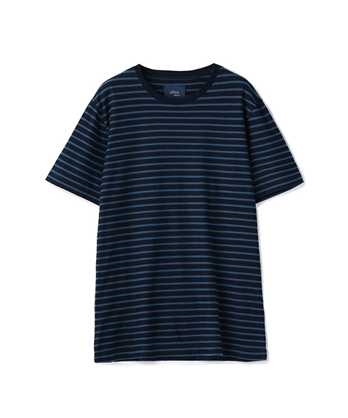Altea（アルテア）の「Altea ボーダーカットソー（Tシャツ/カットソー・メンズ・ブルー系その他/ダークネイビー/レッド系その他・SMALL/MEDIUM）」の3枚目の写真