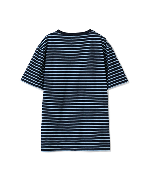Altea（アルテア）の「Altea ボーダーカットソー（Tシャツ/カットソー・メンズ・ブルー系その他/ダークネイビー/レッド系その他・SMALL/MEDIUM）」の13枚目の写真