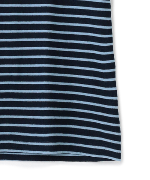 Altea（アルテア）の「Altea ボーダーカットソー（Tシャツ/カットソー・メンズ・ブルー系その他/ダークネイビー/レッド系その他・SMALL/MEDIUM）」の9枚目の写真