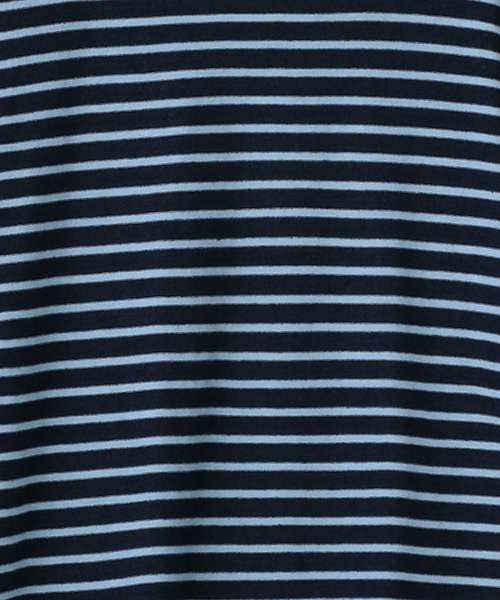 Altea（アルテア）の「Altea ボーダーカットソー（Tシャツ/カットソー・メンズ・ブルー系その他/ダークネイビー/レッド系その他・SMALL/MEDIUM）」の10枚目の写真
