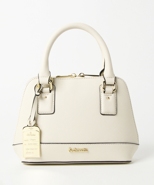 & chouette（アンドシュエット）の「[f]ボストンバッグ(S)（ボストンバッグ・レディース・ブラック/ホワイト/サーモンピンク/レッド/ネイビー・FREE）」の2枚目の写真