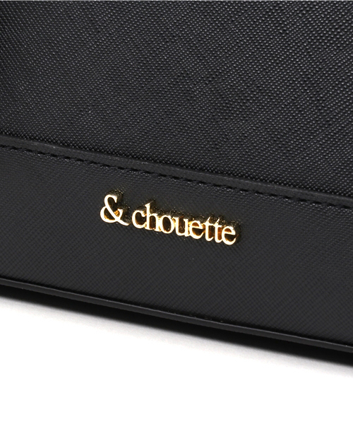 & chouette（アンドシュエット）の「[f]ボストンバッグ(S)（ボストンバッグ・レディース・ブラック/ホワイト/サーモンピンク/レッド/ネイビー・FREE）」の10枚目の写真