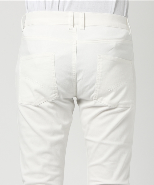 VENCEEXCHANGE（ヴァンスエクスチェンジ）の「モノトーン膝カットスキニー               （その他パンツ・メンズ・ブラック/オフホワイト・MEDIUM/LARGE）」の7枚目の写真