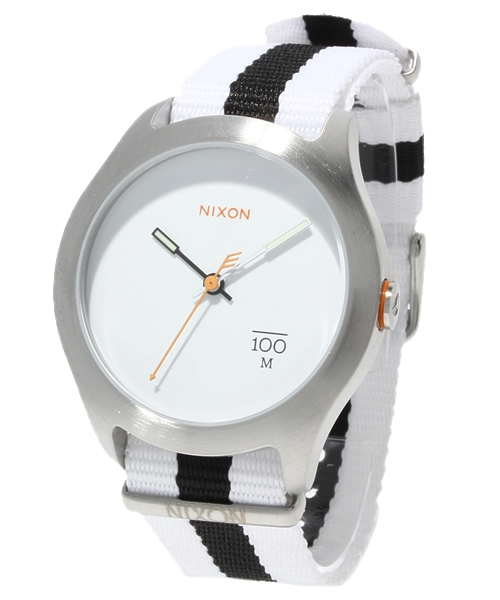NIXON（ニクソン）の「THE QUAD（アナログ腕時計・レディース・ブラック/その他1/ホワイト×ブラック/イエロー・FREE）」の2枚目の写真