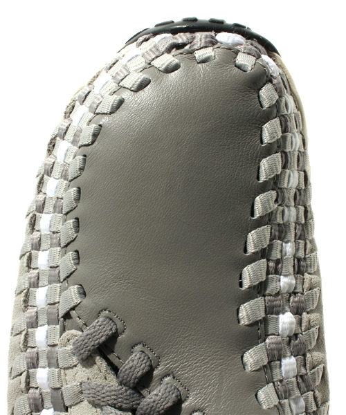 NIKE(ナイキ)の「ナイキ AIR FOOTSCAPE WOVEN CHUKKA ウーブンチャッカ(スニーカー・メンズ・グレー/ブラック・26.5cm/27.5cm/28cm/28.5cm/27cm)」の6枚目の写真