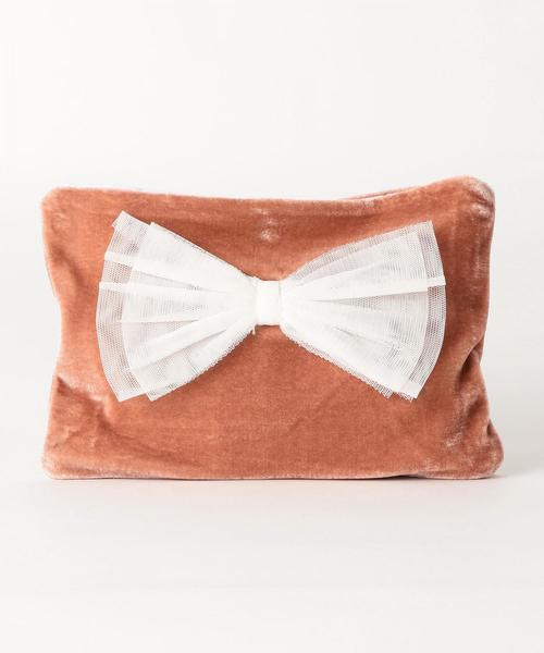 green label relaxing（グリーンレーベルリラクシング）の「GLRﾁｭｰﾙﾘﾎﾞﾝﾎﾟｼｪｯﾄ ◆（ショルダーバッグ・キッズ・ピンク/ターコイズブルー・FREE）」の8枚目の写真