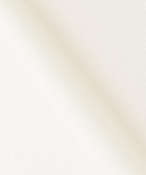 Deuxieme Classe(ドゥーズィエムクラス)の「トリアセジョーゼット7分袖プルオーバー◆(シャツ/ブラウス・レディース・ネイビー/ホワイト/ブラック・FREE)」の14枚目の写真