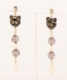 【tschuss(チュース)】ねこ ピアス