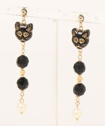 【tschuss(チュース)】ねこ ピアス