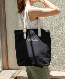 Edit Sheen | 縦型キャンバスロゴトートバッグ(トートバッグ)