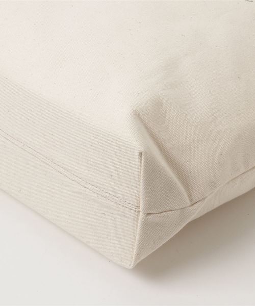 Edit Sheen（エディットシーン）の「縦型キャンバスロゴトートバッグ（トートバッグ・レディース・ブラック/ホワイト/アイボリー・FREE）」の10枚目の写真