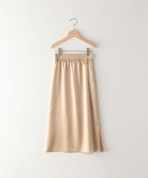 Steven Alan(スティーブンアラン)の「<Steven Alan>SILK SATIN SKIRT/スカート о(スカート・レディース・ダークグレー/ベージュ・SMALL/MEDIUM)」の2枚目の写真