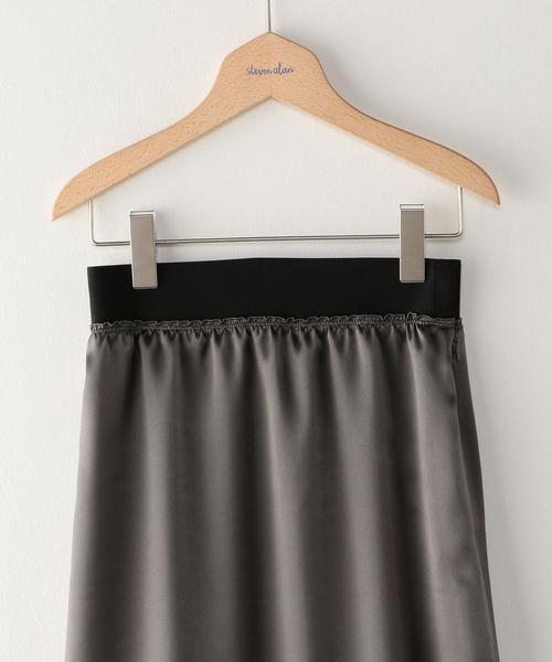 Steven Alan(スティーブンアラン)の「<Steven Alan>SILK SATIN SKIRT/スカート о(スカート・レディース・ダークグレー/ベージュ・SMALL/MEDIUM)」の11枚目の写真