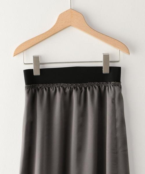 Steven Alan(スティーブンアラン)の「<Steven Alan>SILK SATIN SKIRT/スカート о(スカート・レディース・ダークグレー/ベージュ・SMALL/MEDIUM)」の9枚目の写真