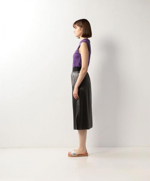 Steven Alan(スティーブンアラン)の「<Steven Alan>SILK SATIN SKIRT/スカート о(スカート・レディース・ダークグレー/ベージュ・SMALL/MEDIUM)」の5枚目の写真