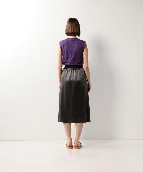 Steven Alan(スティーブンアラン)の「<Steven Alan>SILK SATIN SKIRT/スカート о(スカート・レディース・ダークグレー/ベージュ・SMALL/MEDIUM)」の13枚目の写真