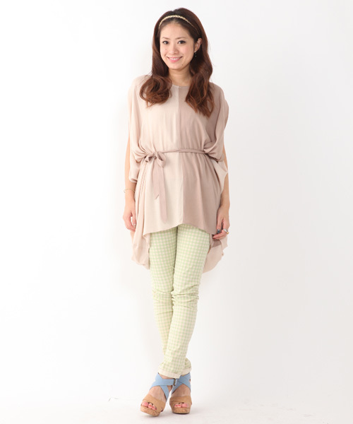 mystic(ミスティック)の「【mystic】 ギンガムスキニーPT(その他パンツ・レディース・ブラック/ベージュ/ライトブルー/ライトグリーン/グリーン系その他・0/1/2/00)」の13枚目の写真