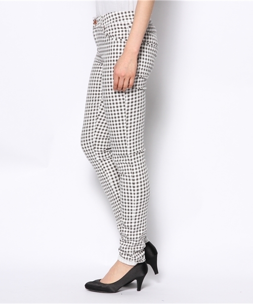 mystic(ミスティック)の「【mystic】 ギンガムスキニーPT(その他パンツ・レディース・ブラック/ベージュ/ライトブルー/ライトグリーン/グリーン系その他・0/1/2/00)」の7枚目の写真