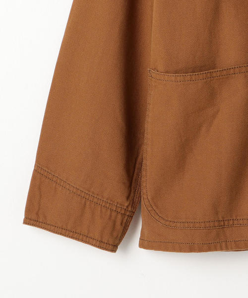 coen（コーエン）の「SMITH別注カバーオールジャケット（カバーオール・メンズ・ネイビー/マスタード・SMALL/MEDIUM/X-LARGE/LARGE）」の4枚目の写真