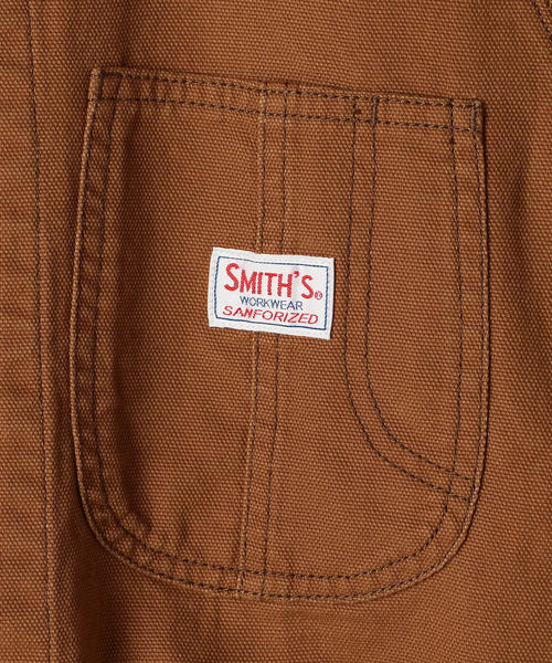 coen（コーエン）の「SMITH別注カバーオールジャケット（カバーオール・メンズ・ネイビー/マスタード・SMALL/MEDIUM/X-LARGE/LARGE）」の8枚目の写真