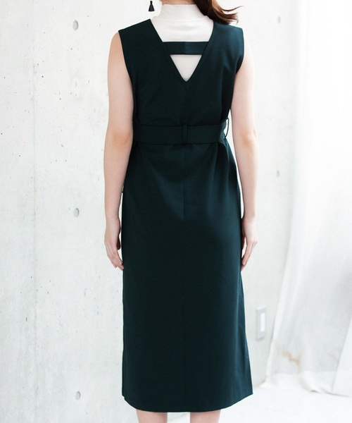 LADYMADE（レディメイド）の「2WAYロングスリットワンピース（ワンピース・レディース・ブラック/ブラウン/グリーン/グリーン系その他/ライトブラウン・FREE）」の17枚目の写真