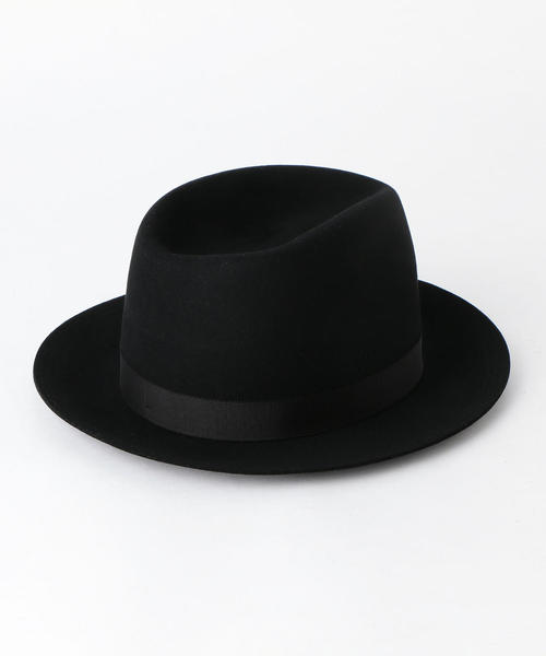 RACAL（ラカル）の「＜Racal＞ WOOLANTELOPE HAT/ハット ◆（ハット・メンズ・ブラック・MEDIUM）」の4枚目の写真