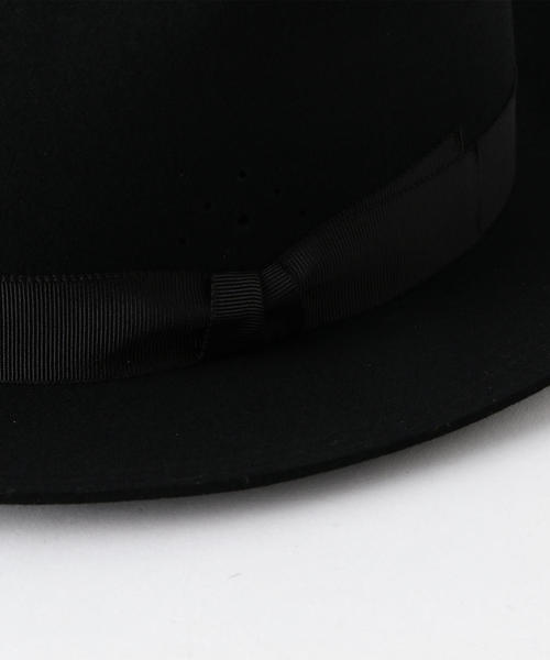 RACAL（ラカル）の「＜Racal＞ WOOLANTELOPE HAT/ハット ◆（ハット・メンズ・ブラック・MEDIUM）」の6枚目の写真
