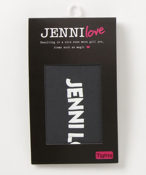 JENNI love（ジェニィラブ）の「80Dサイドロゴタイツ（タイツ