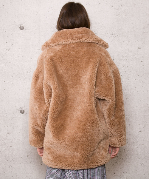 LUGG NAGG(ラグナグ)の「【Jewelobe/ ジュエローブ】もこもこ ボアコート(その他アウター・レディース・ホワイト/ベージュ/パープル/ピンク・FREE)」の17枚目の写真