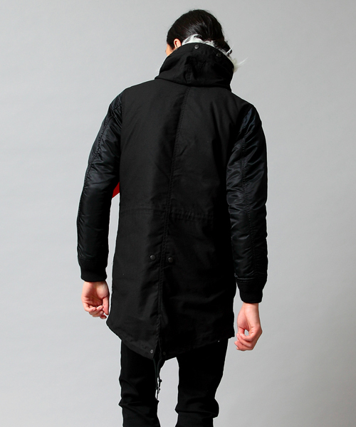 MONKEY TIME（モンキータイム）の「MT∴ MA-1 スリーブ+モッズコート