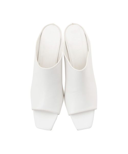 GYDA（ジェイダ）の「open toeミュール（サンダル・レディース・ブラック/オフホワイト/ベージュ・SMALL/MEDIUM/LARGE）」の5枚目の写真