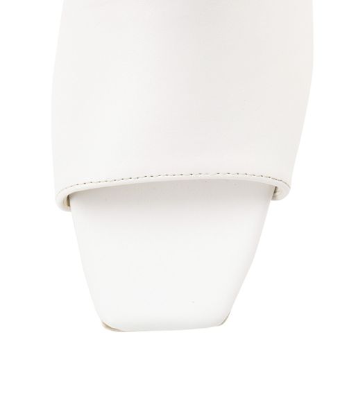 GYDA（ジェイダ）の「open toeミュール（サンダル・レディース・ブラック/オフホワイト/ベージュ・SMALL/MEDIUM/LARGE）」の7枚目の写真