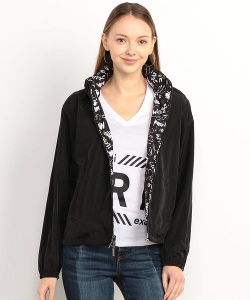 ARMANI EXCHANGE(アルマーニエクスチェンジ)の「【A|Xアルマーニ エクスチェンジ】リバーシブル ナイロンジャケット(ナイロンジャケット・レディース・ブラック・MEDIUM/SMALL/X-SMALL)」の14枚目の写真