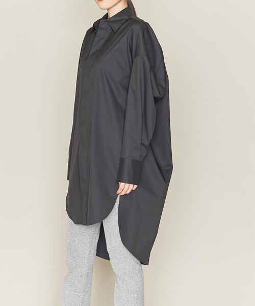 ASTRAET（アストラット）の「＜ASTRAET（アストラット）＞フライフロント シャツ（シャツ/ブラウス・レディース・ホワイト/ライトブルー/ブラック/ベージュ/オリーブ・FREE）」の8枚目の写真