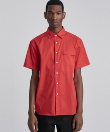 Nico Logo Stripe Short Sleeve Shirt