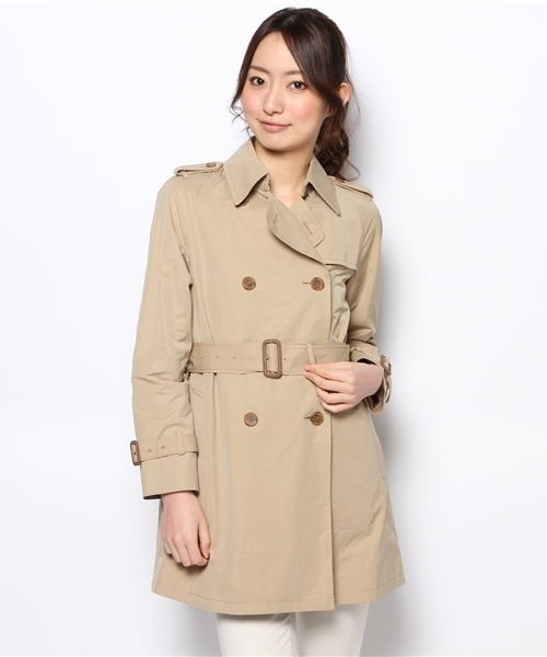 SHIPS カーキ トレンチコート SHIPS for women（シップスフォーウィメン）の「トレンチコート