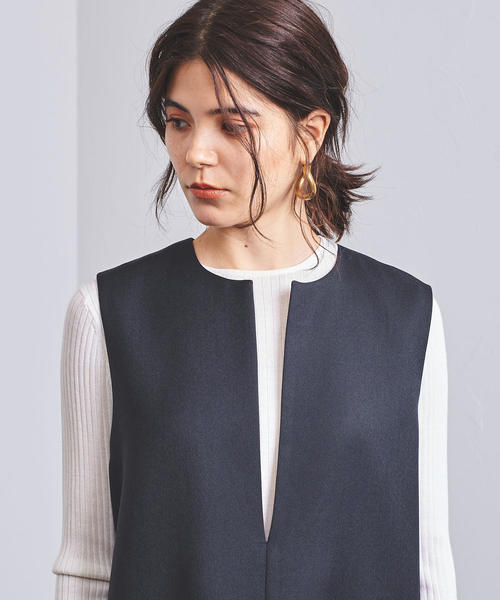 新品✨ サクラ SACRA キーネックワンピース オーバーワンピース 定価3.1 SACRA（サクラ）の「別注＜SACRA（サクラ）＞オーバー