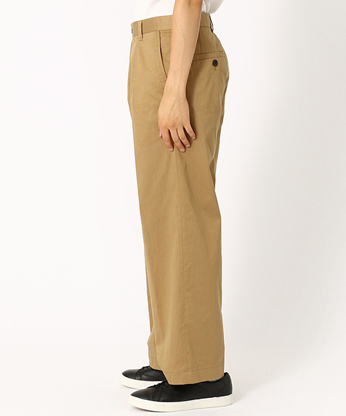 COMME CA ISM(コムサイズム)の「ストレッチツイル ワイドパンツ(その他パンツ・メンズ・チャコール/ベージュ・SMALL/MEDIUM/LARGE)」の5枚目の写真