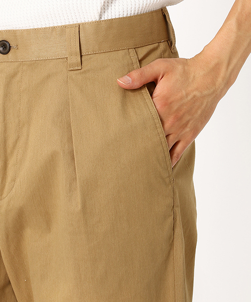 COMME CA ISM(コムサイズム)の「ストレッチツイル ワイドパンツ(その他パンツ・メンズ・チャコール/ベージュ・SMALL/MEDIUM/LARGE)」の8枚目の写真