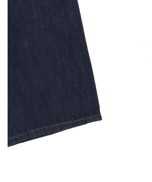 AMERICAN HOLIC（アメリカンホリック）の「ハイウエストワイドデニムパンツ＊（デニムパンツ・レディース・インディゴブルー/ワンウォッシュ・S/M/L）」の16枚目の写真