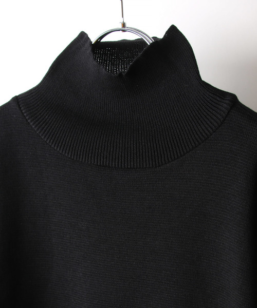 NILWAY（ニルウェイ）の「【Nilway】ミラノリブハイネックロンTEE（Tシャツ/カットソー・メンズ・ホワイト/ブラック/ベージュ/ブラウン/グレー/ネイビー/カーキ・MEDIUM/LARGE/X-LARGE）」の21枚目の写真