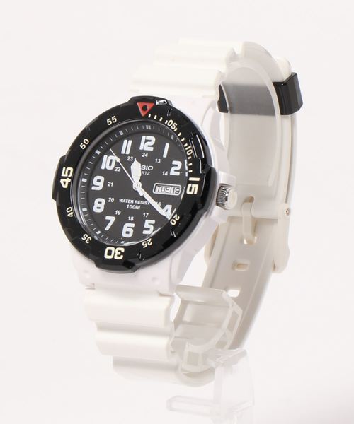 CASIO(カシオ)の「/CASIO(カシオ)/ダイバーアナログ(アナログ腕時計・メンズ・ホワイト/ネイビー/レッド/オレンジ/ブルー/ライトグリーン/アーミー/ホワイト系その他/ブラック系その他/イエロー系その他/ホワイト系その他2/ブラック系その他2/ブラック/カーキ/イエロー/ブラウン/ブラック系その他3/ブルー系その他・FREE)」の3枚目の写真