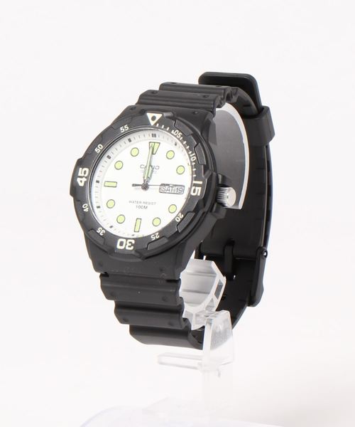CASIO(カシオ)の「/CASIO(カシオ)/ダイバーアナログ(アナログ腕時計・メンズ・ホワイト/ネイビー/レッド/オレンジ/ブルー/ライトグリーン/アーミー/ホワイト系その他/ブラック系その他/イエロー系その他/ホワイト系その他2/ブラック系その他2/ブラック/カーキ/イエロー/ブラウン/ブラック系その他3/ブルー系その他・FREE)」の4枚目の写真