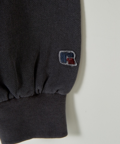 Russell Athletic(ラッセルアスレティック)の「【RUSSELL×CEPO】ロゴスウェット(スウェット・レディース・パープル/チャコール/ベージュ系9・M)」の11枚目の写真