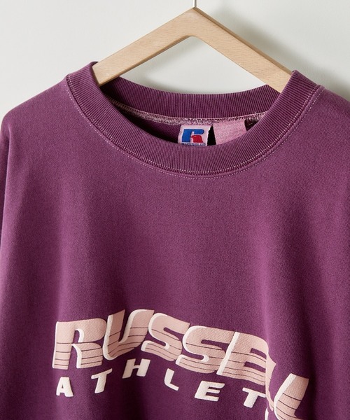 Russell Athletic(ラッセルアスレティック)の「【RUSSELL×CEPO】ロゴスウェット(スウェット・レディース・パープル/チャコール/ベージュ系9・M)」の12枚目の写真