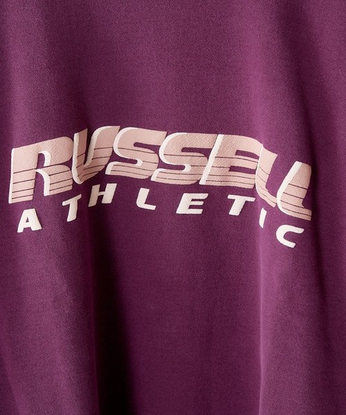 Russell Athletic(ラッセルアスレティック)の「【RUSSELL×CEPO】ロゴスウェット(スウェット・レディース・パープル/チャコール/ベージュ系9・M)」の13枚目の写真