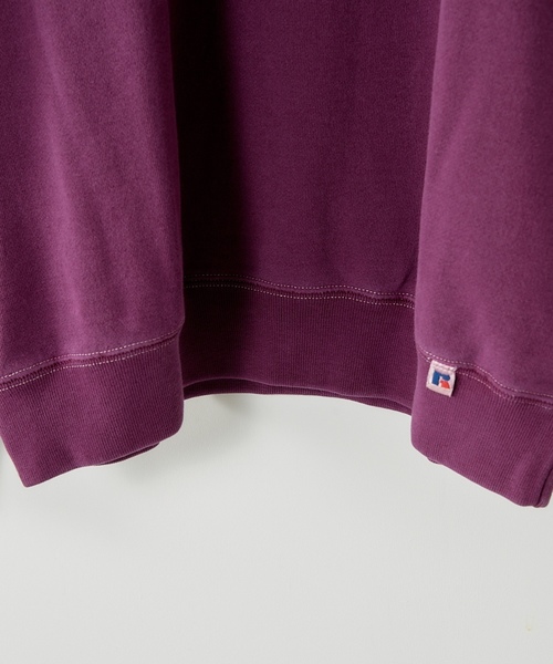 Russell Athletic(ラッセルアスレティック)の「【RUSSELL×CEPO】ロゴスウェット(スウェット・レディース・パープル/チャコール/ベージュ系9・M)」の14枚目の写真