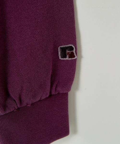 Russell Athletic(ラッセルアスレティック)の「【RUSSELL×CEPO】ロゴスウェット(スウェット・レディース・パープル/チャコール/ベージュ系9・M)」の15枚目の写真