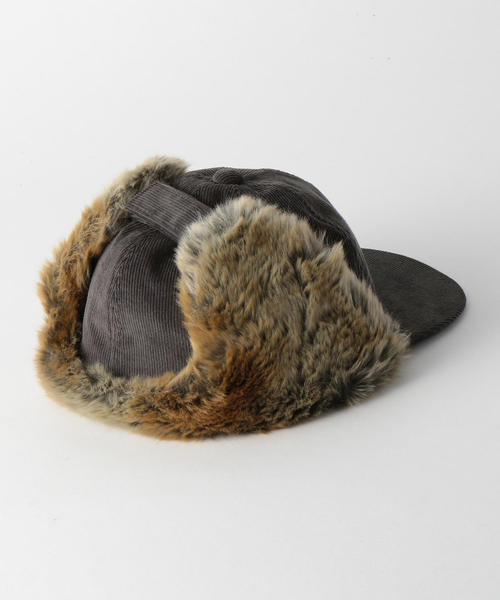 COMESANDGOES（カムズアンドゴーズ）の「＜COMESANDGOES＞ CD EAR CAP/キャップ □□ ：（キャップ・メンズ・ブラック/ダークグレー・FREE）」の8枚目の写真